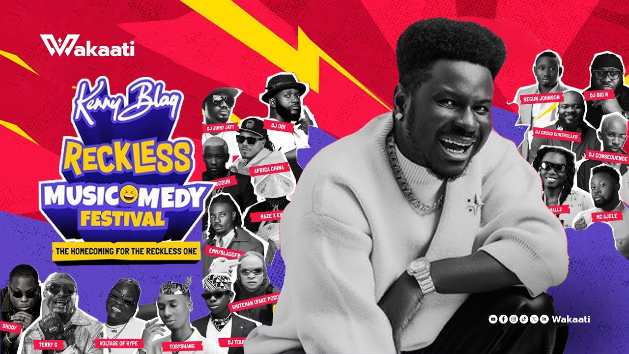 🎭 KENNY BLAQ RECKLESS MUSIC COMEDY FESTIVAL— THE ULTIMATE MUSICAL COMEDY EXPERIENCE!
