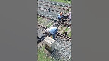 Track Changer Machine Maintenance Work, Group D Workers#viral#trending#video#viralshorts#viralvideo