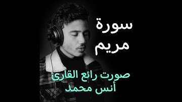 سورة مريم تلاوة عذبة ورائعة بصوت القارئ انس محمد 😌🎧📖✨🌸🗝️🤲