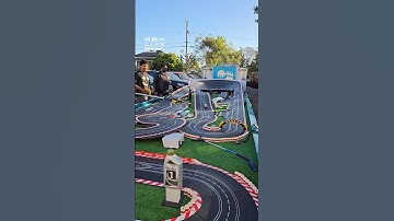 Slot Car Racetrack On Wheels! 🏁 #slotcars #racetrack #racing