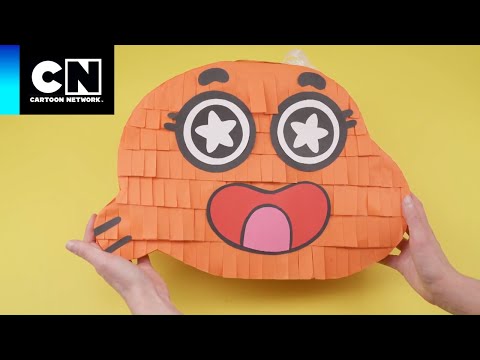 DIY – Hazlo Tú Mismo | Piñatas de Gumball y Darwin | ¡Vamos a Constuir! | Cartoon Network