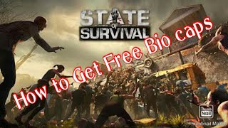 State Of Survival How To Get Free Biocaps 2020