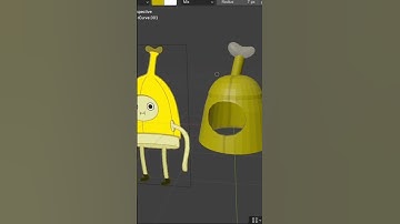 Texturing Banana Man in 3D!! | Adventure Time Blender