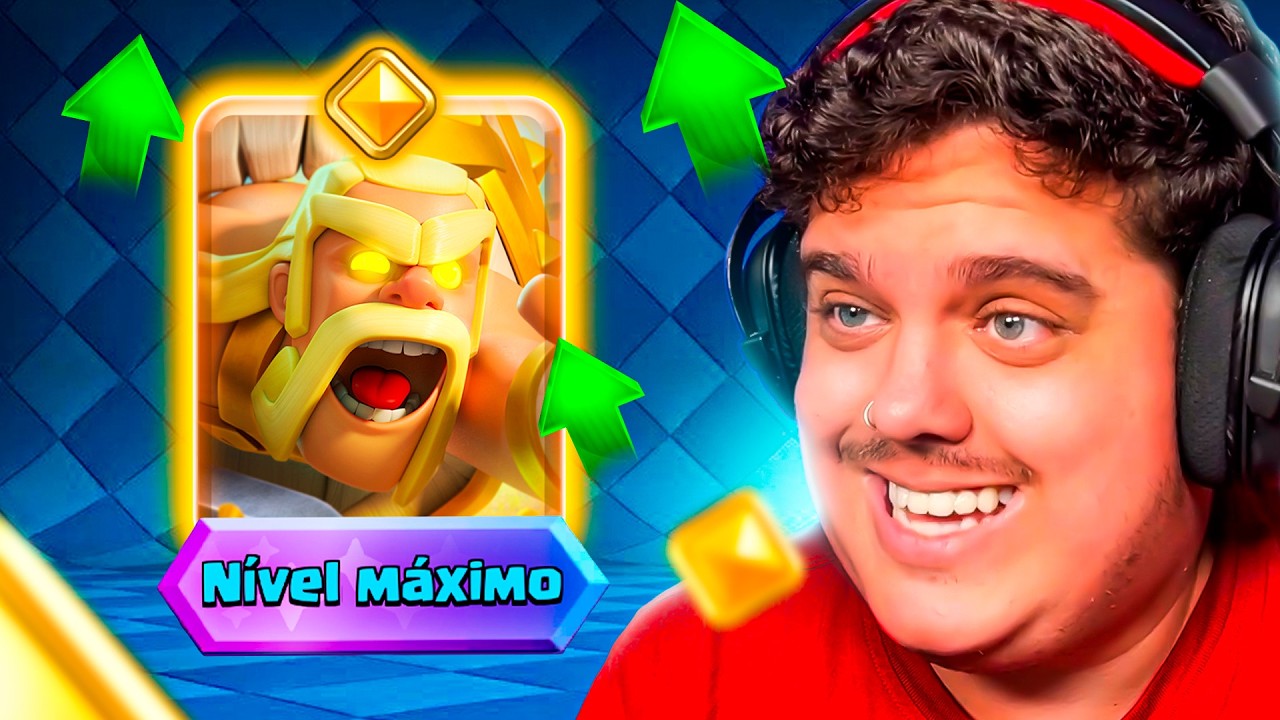 Já coloquei o novo HERÓI barril de bárbaro no nivel MAXIMO * e usei o deck mais skill com ele*