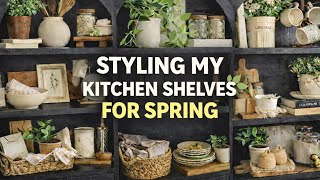 Spring Decorate With Me 🌿 Spring Kitchen Decorating Ideas 