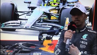 Happy Lewis Hamilton P2 Reaction 🤩 Spanish GP #formula1 #f1 #f1highlights #lewishamilton #mercedes