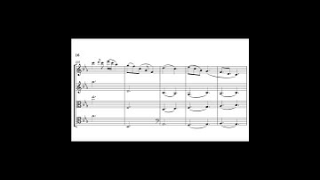 String Quartet 4 in G minor movement 2 by Benjamin McLean  #chambermusic #stringquintet #music