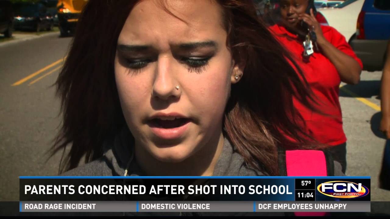 Bullet into Jefferson Davis School