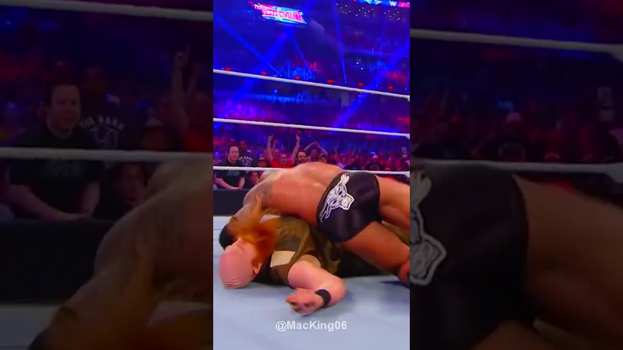 The Rock vs. Erick Rowan WrestleMania 32 