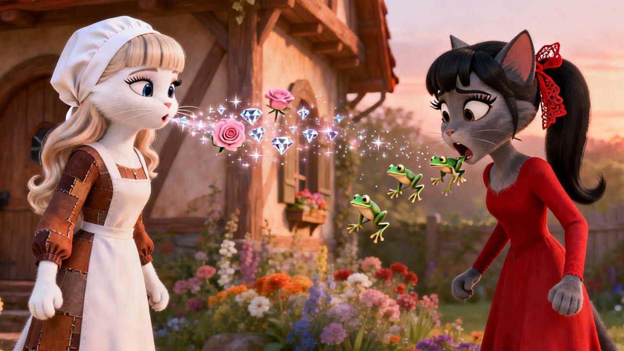 الألماس والضفادع: قصة عن الطيبة والغرور