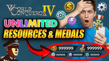 World Conqueror 4 Hack - Unlimited Free Resources & Medal!
