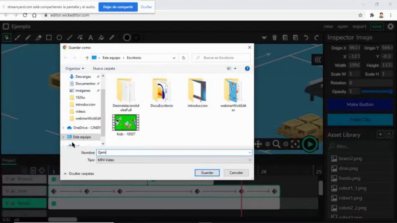 Animaciones digitales con Wick Editor YouTube