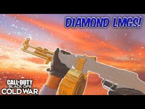 Unlocking DIAMOND LMGS and hitting PRESTIGE 3 (Call of Duty Black Ops Cold War)