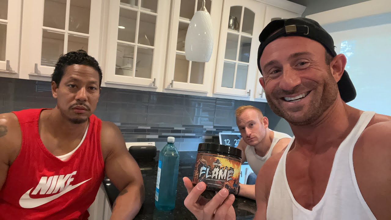 Dark Labs Flame PreWorkout 🔥 High Stim Saturday Back Workout YouTube