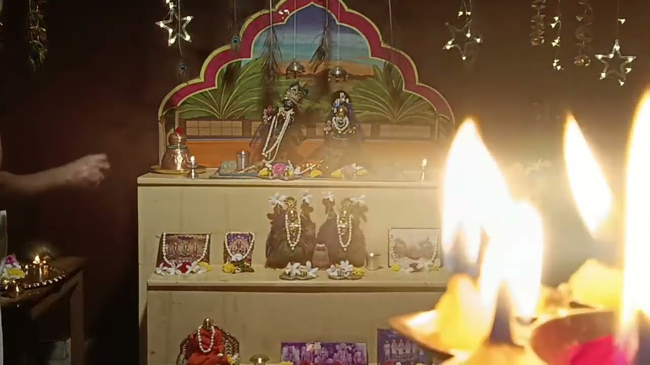 Mangalarati Feb 20 #iskconraichur #radhashyamachandra live