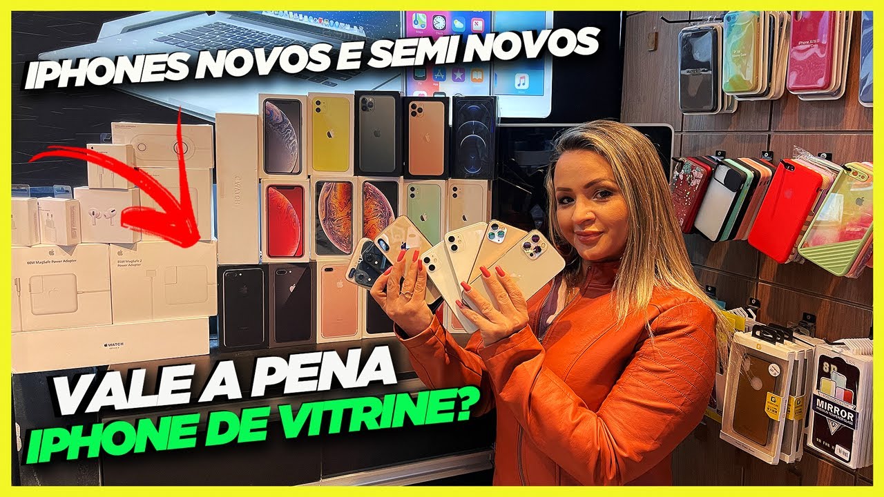 IPHONE BARATO NA SANTA EFIGÊNIA! VALE A PENA IPHONE DE VITRINE? - YouTube