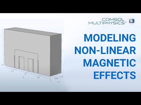 COMSOL Webinar: Modeling Non-Linear Magnetic Effects