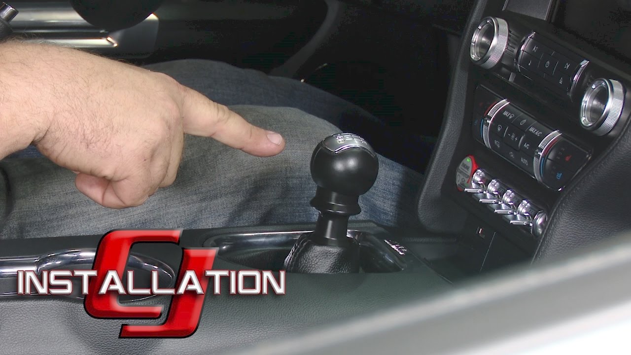 2015-2023 Mustang GT Steeda Short Throw Shifter Race Tri-Ax Manual  Transmission Installation - YouTube | Modeschals