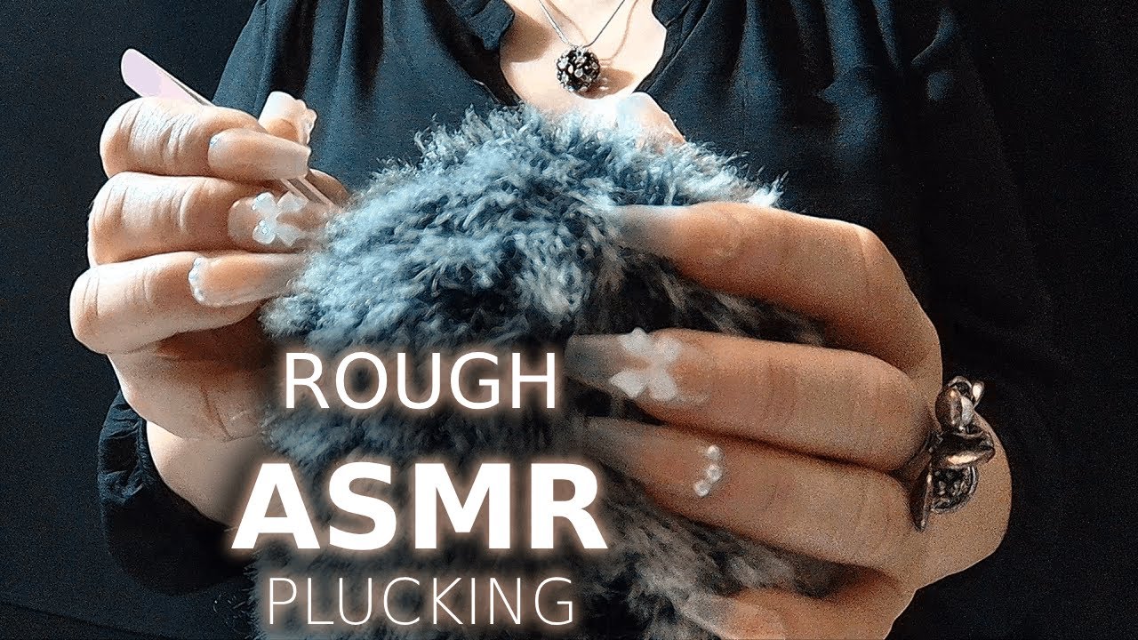 Rough ASMR | Head Scratcher, Delightfully Unpredictable Scratching, Tweezers Plucking and Combing