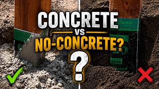 Concrete or No Concrete? The Truth About Fence Posts