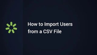 How to Import Users from a CSV File to iSpring Learn LMS
