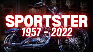 History of the Harley Davidson Sportster (Full Video)
