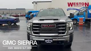2026 GMC Sierra 3500 HD SLT DRW | STOCK: GE0485