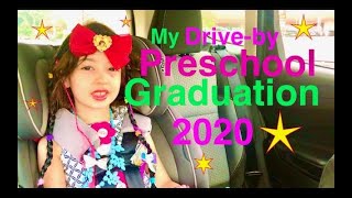 Preschool Graduation Ceremony 2020 - Drive-by Graduation During Pandemic!