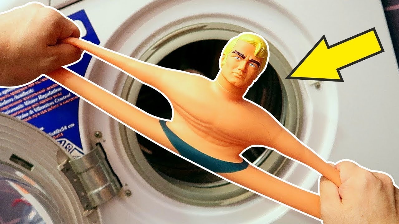 QUE PASARIA AL METER AL STRETCH ARMSTRONG EN UNA LAVADORA