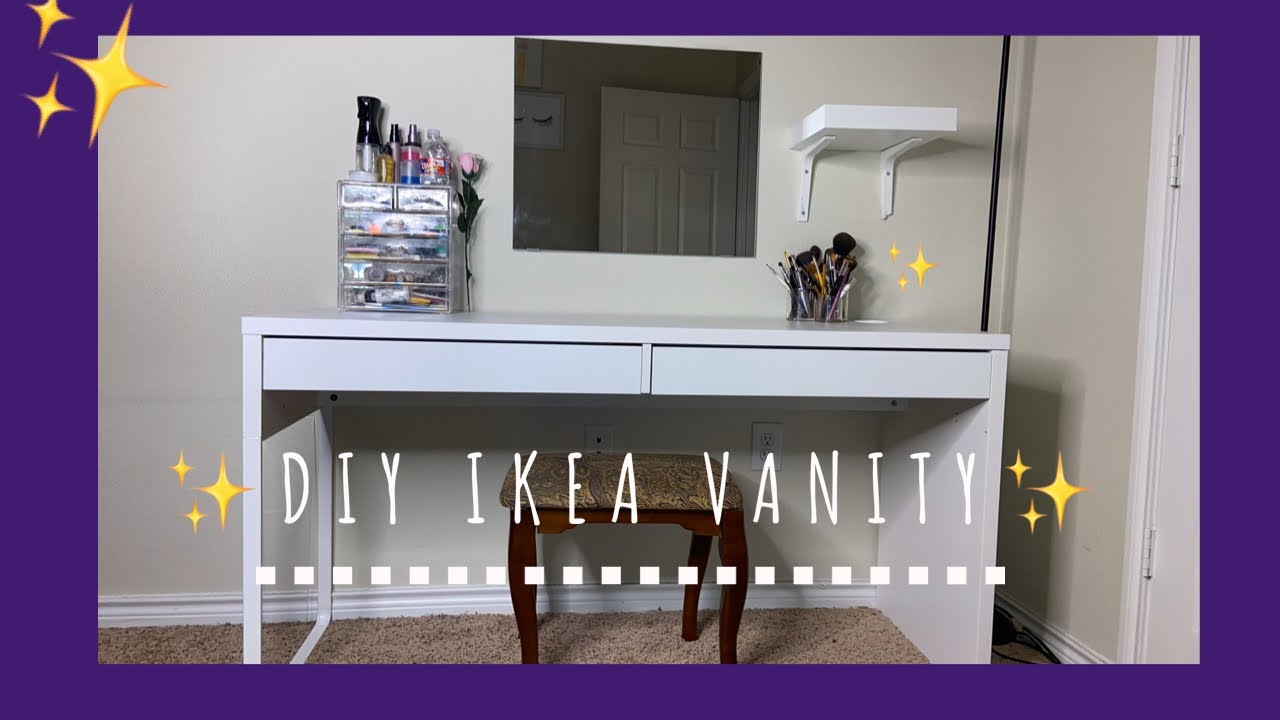DIY IKEA VANITY ft. Fiance ♥️ YouTube