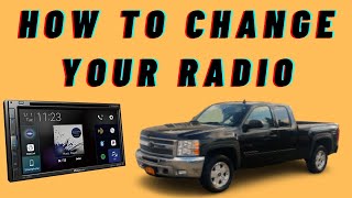 how to install a radio in a 12 chevy silverado