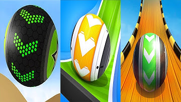 Going Balls VS GYRO BALLS VS Sky Rolling Balls Speed Run - All Levels Gameplay Android iOS Ep 1