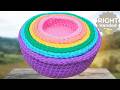 Simple Stacking Crochet Basket Pattern Anyone Can Make!