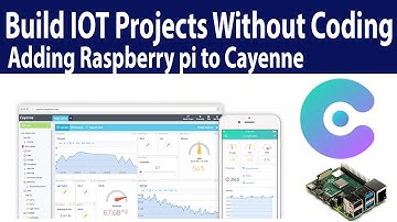 How to add raspberry pi in Cayenne || Build IOT Projects without coding || Azhar Electronics