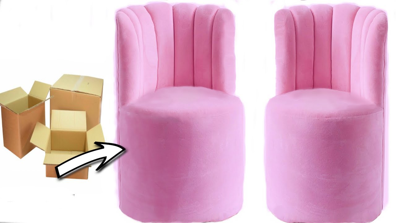 Стол и стулья для завтрака своими руками. Экстремальные поделки из картона.