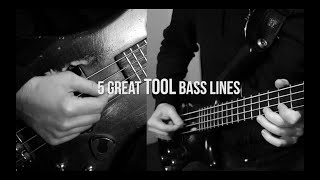 “TOOL 5 Great Bass Lines