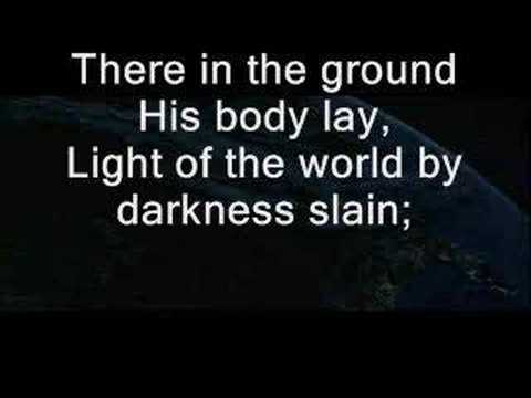 In Christ Alone - song with lyrics for worship