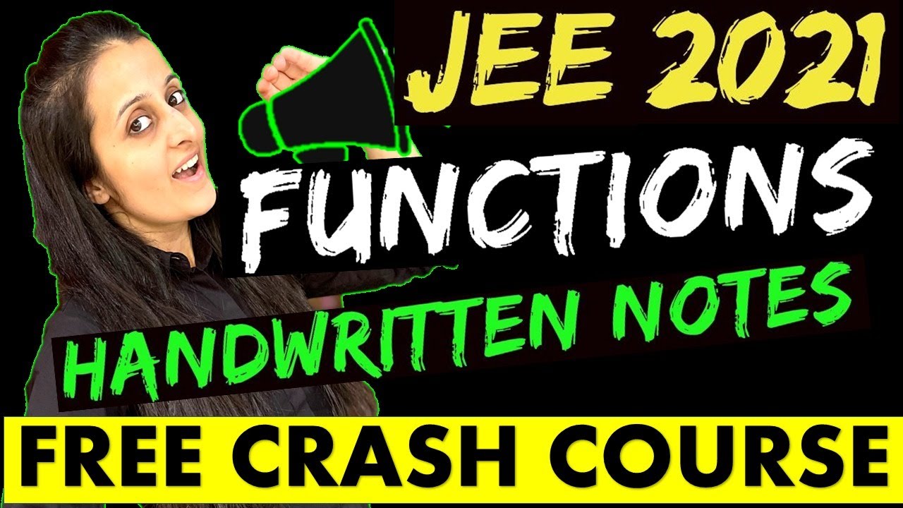 Functions for JEE Main 2022/ JEE MAINS 2023 | JEE Main Maths | Free Crash Course | Neha Agrawal |