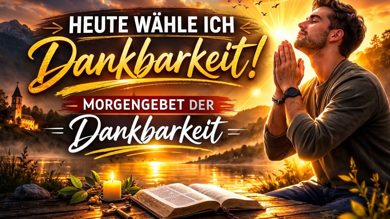Wer den Tag dankbar beginnt, endet nicht besiegt | Morgengebet der Dankbarkeit