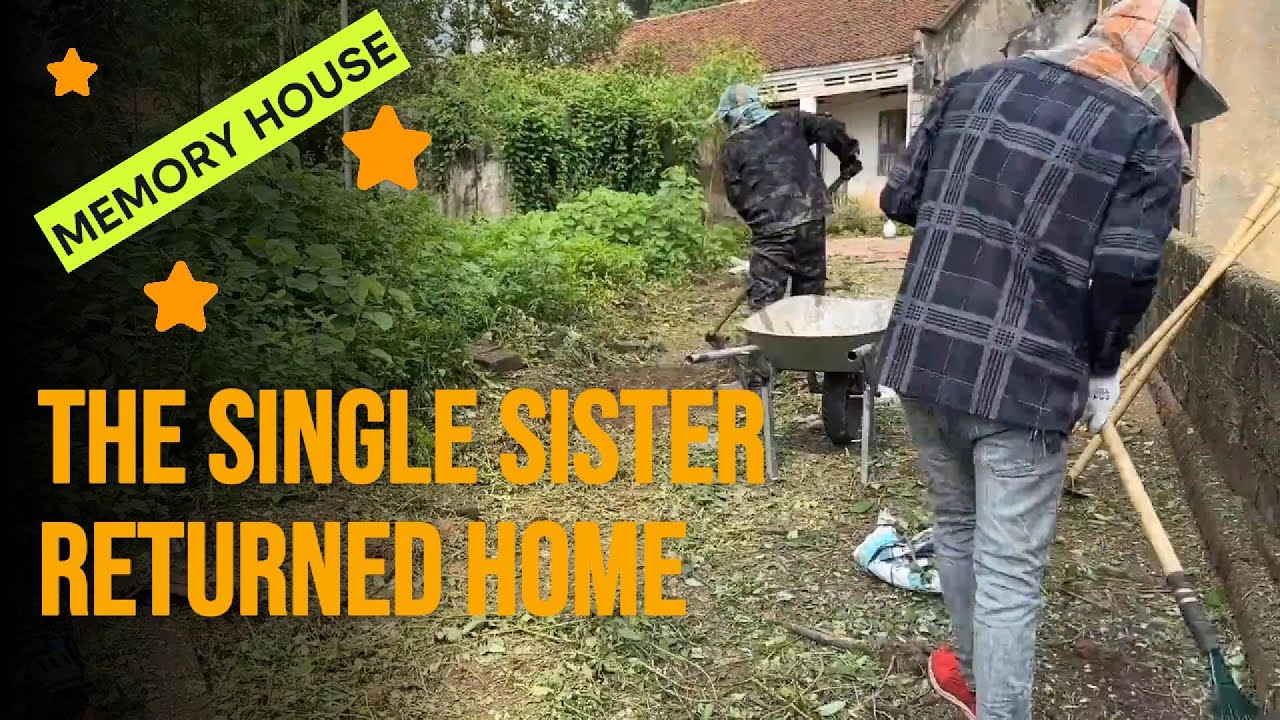 It's amazing - She seemed extremely surprised at the change in her house