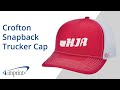 Crofton Snapback Trucker Cap from 4imprint