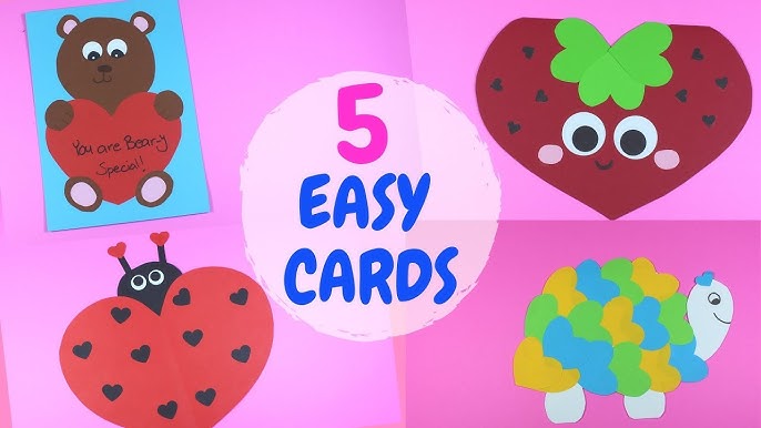 DIY Valentine's Day Cards and Gifts for Kids to Make