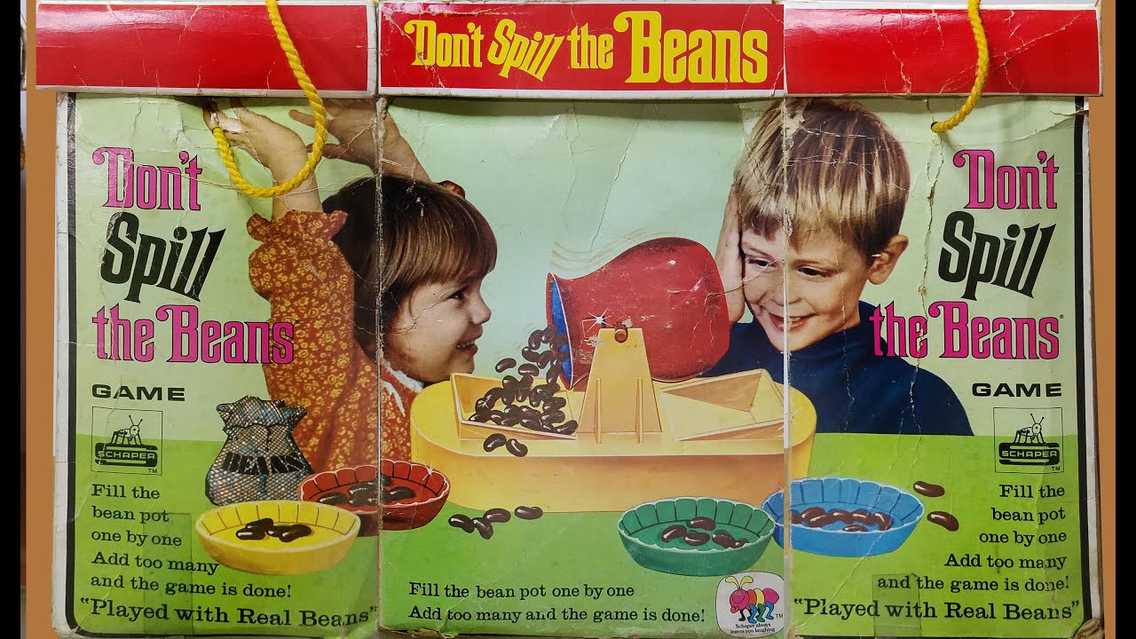  Hasbro Gaming Don't Spill The Beans Game for Kids