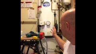 Solar Destrat Pump Install