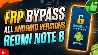 #smartphone REDMI NOTE 8 FRP BYPASS LATEST SECURITY UPDATE 2026#viralvideo #frpunlock #trending