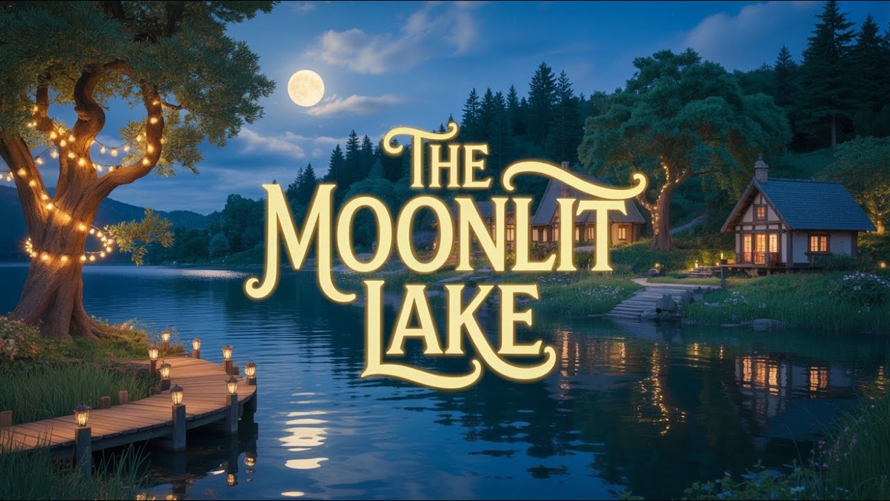 The Moonlit Lake 🌙 | Cozy Ghibli-Style Bedtime Story of Mystery & Heartwarming Moments