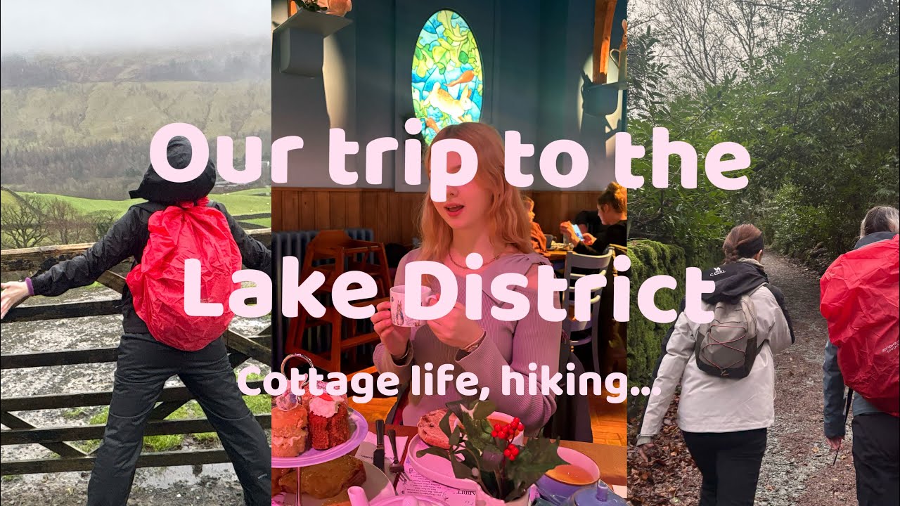 Trip to the Lake District to hike ! ( during university )