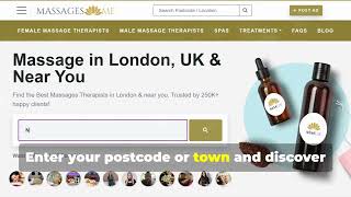 Find Mobile Massage in London and Near You in the UK -  Massages Me