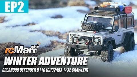 Winter Adventure | Orlandoo Defender D110 [OH32A03 1/32 Crawler] EP2 by Awe_Rc