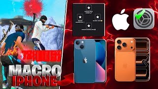 HOW TO ACTIVATE MACRO ⭕️ ON ANY iOS DEVICE📲 / MACRO ON IPHONE / FREE FIRE 2026✅